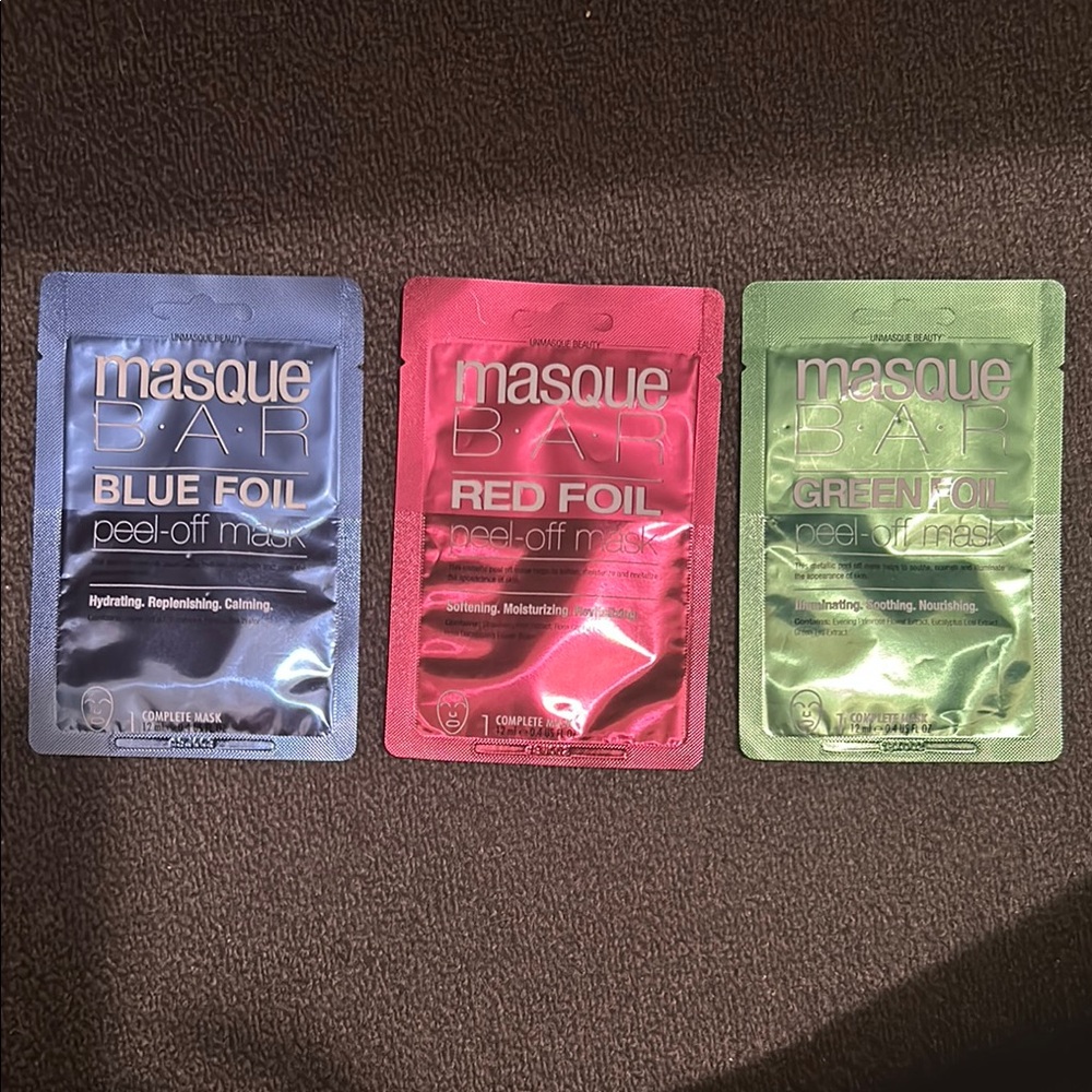Masque Bar Foil Peel-Off Masks Set